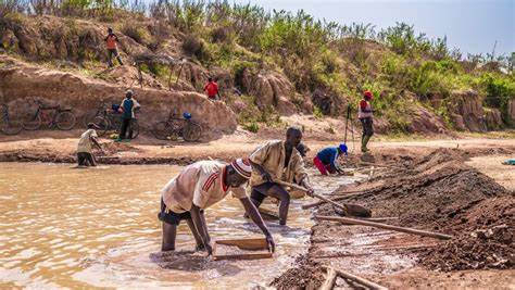 Exploração de recursos minerais africanos por europeus
