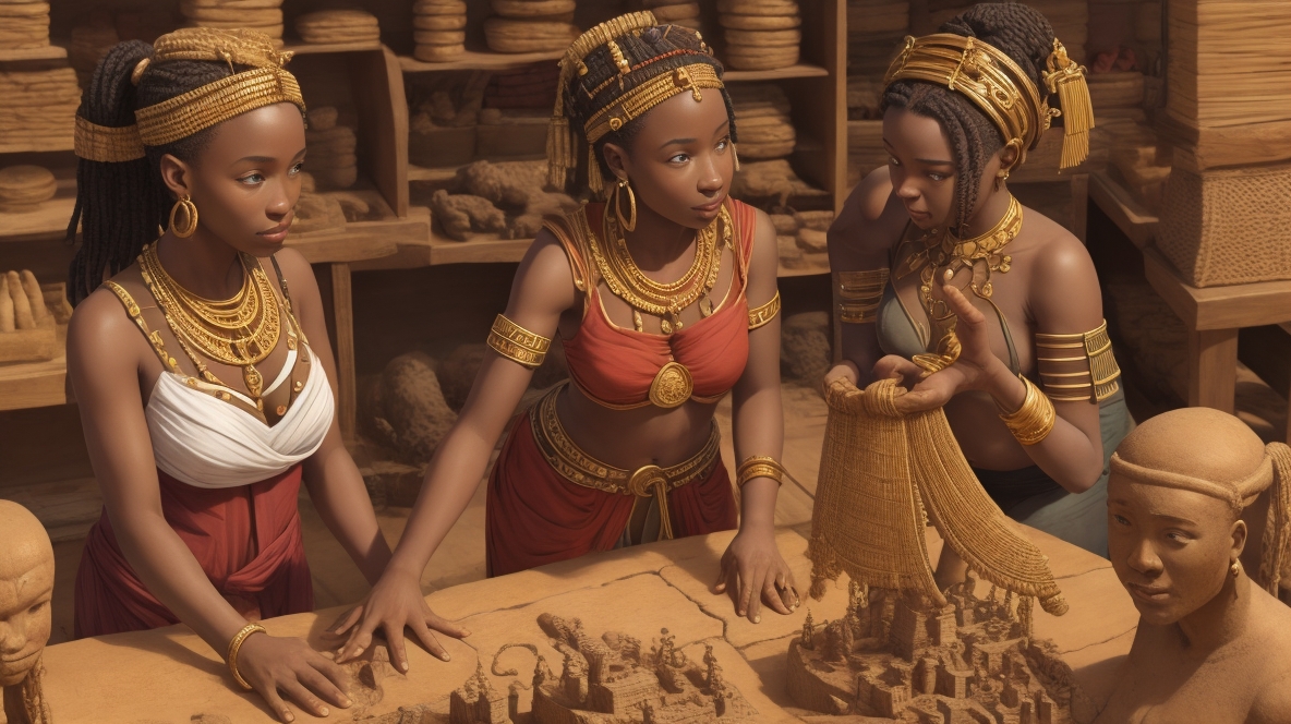 O papel das mulheres na sociedade africana antiga