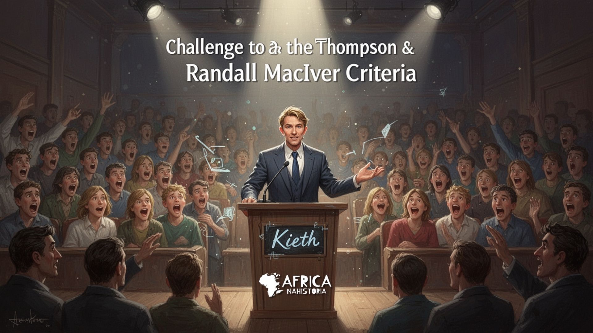 Kieth Contestou os Critérios de Thomson e Randall MacIver