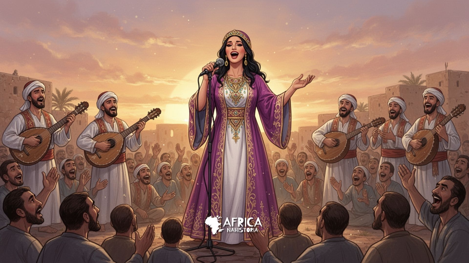 Saliha: Grande cantora de ona badawi na Tunísia