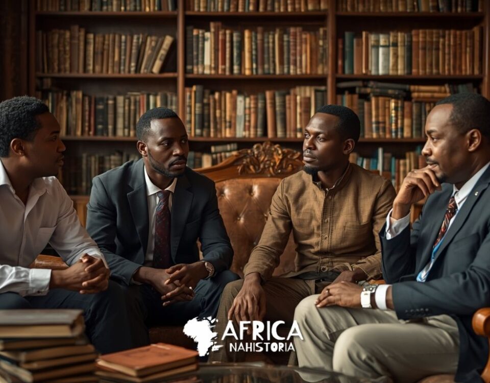 Adebayo Adedeji, Isa Shivji, Dan Nabudere e Atieno-Odhiambo: Escritores Políticos Focados na Dependência Econômica