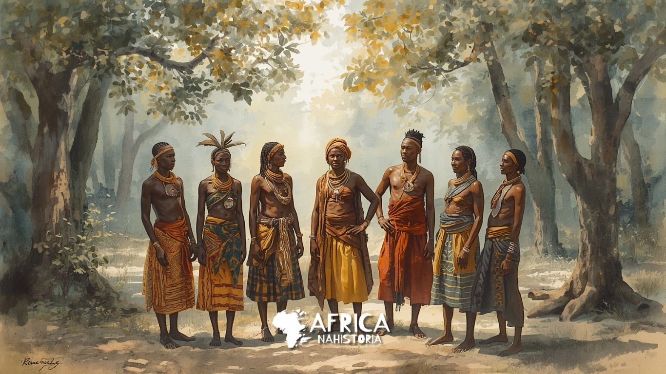 Anyi (Agni), Baule, Akye, Abure, Mabto, Abè, Aladian, Nzima, Ebrie, Adiukru e Akradio