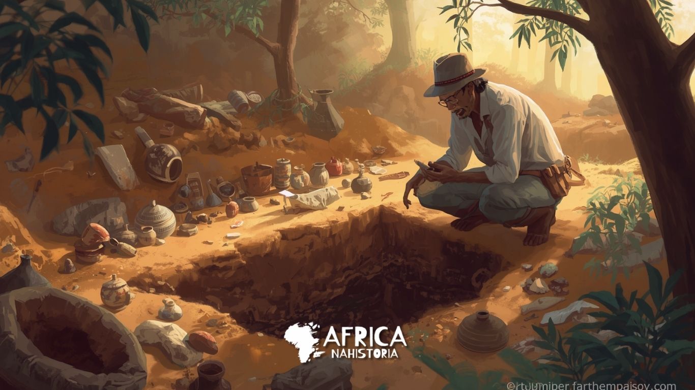 D. D. Hartle: Arqueólogo, suas escavações em Igbo-Ukwu