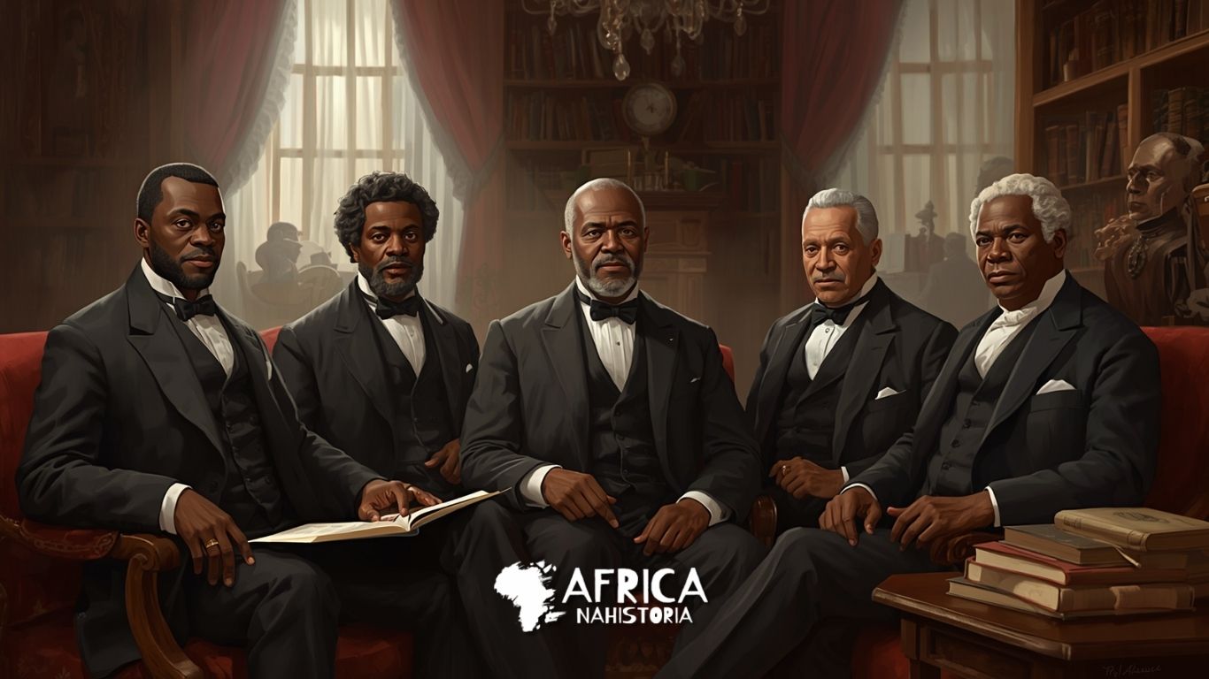 Essien Ukpabio, T. B. Vincent (Mojola Agbebi), H. E. Macaulay, G. W. Johnson, R. B. Blaize, J. A. Otunba Payne