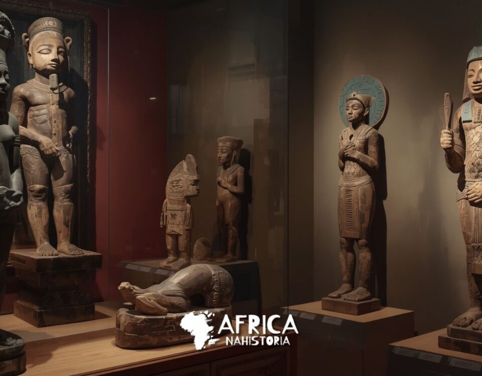 P. Allison: Mencionou relações entre esculturas de pedra do país ioruba e a arte clássica de Ife